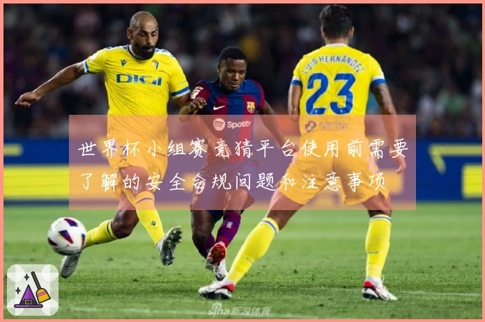 世界杯小组赛竞猜平台使用前需要了解的安全合规问题和注意事项